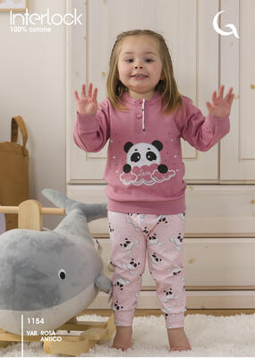 PIGIAMA NEONATA M/L 1154 Tellini S.r.l. Ingrosso Abbigliamento